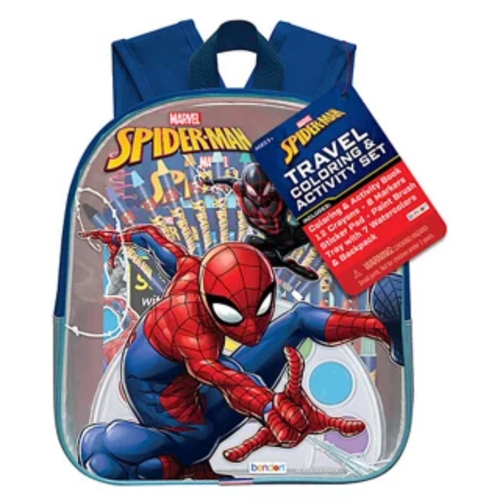 Spiderman Travel Coloring & Activity Set
